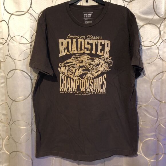 Amercan Classics Roadsters Championship XL T-Shirt Drag Racing Motor City Track - Picture 1 of 6